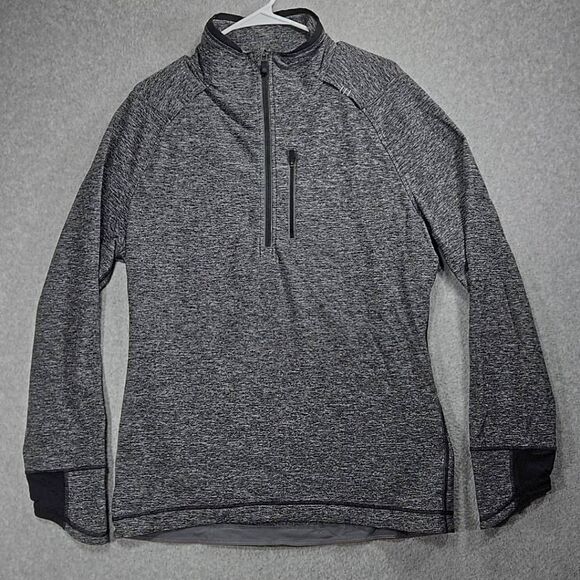Lululemon 1/4 Sweater Men Large Vent Tech Running Lightweight